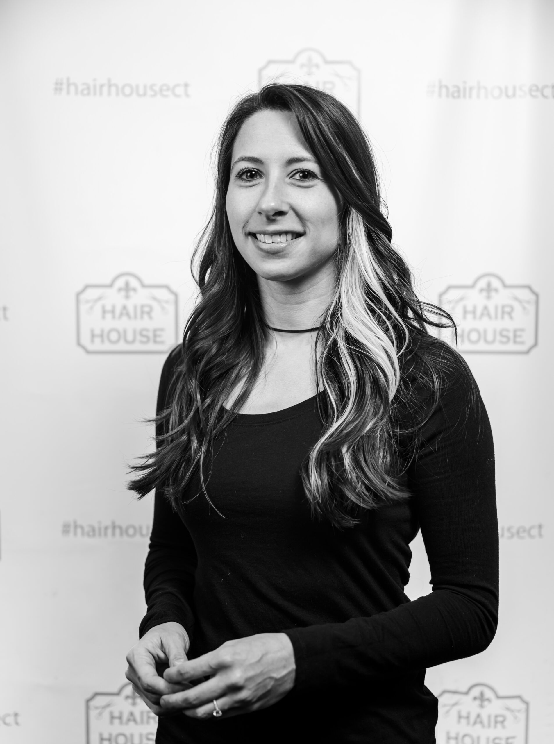 Jena is a stylist at The Hair House salon in Milford, CT