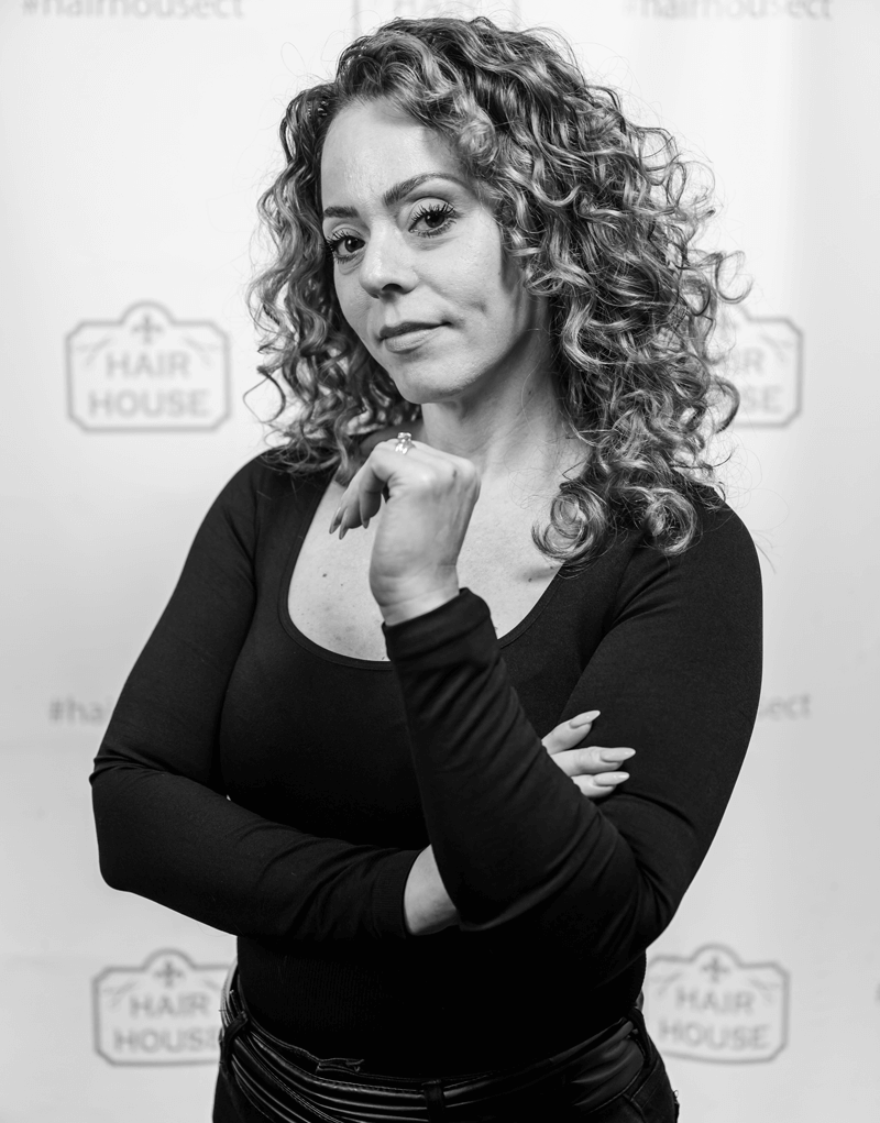 headshot of Alana, a stylist at Hair House Salon in Milford CT