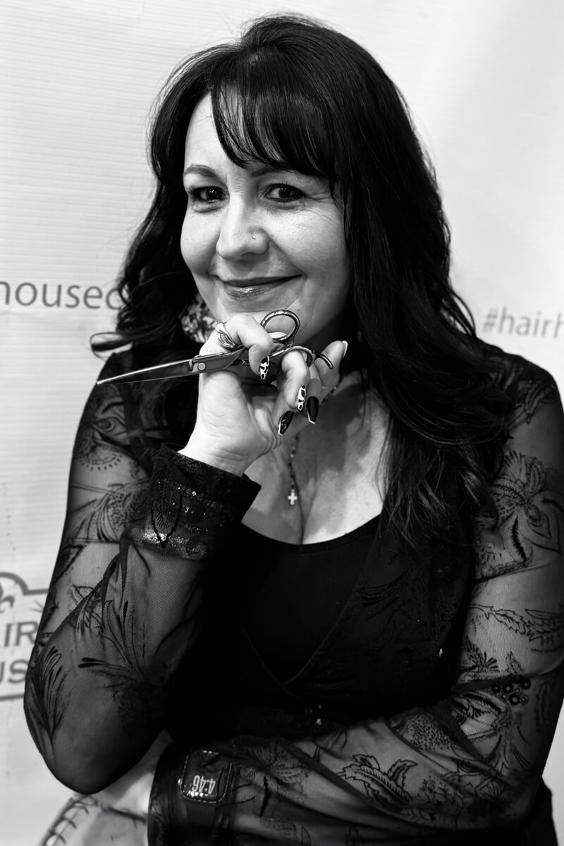 headshot of Paula Phelan, the owner and lead stylist at Hair House Salon in Milford CT